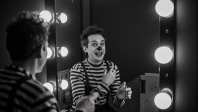 AI-generated film still from Me-Me exploring identity and unlived destinies in Milan